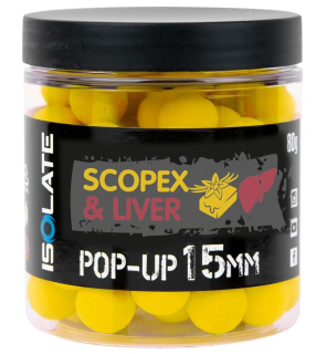 Shimano Isolate Pop-Up Scopex Liver Fluoro 80g 15mm