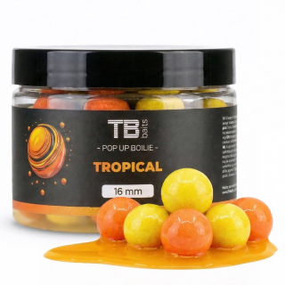 TB Baits Plovoucí Boilie Pop-Up Tropical + NHDC 50g 12mm