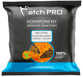 MatchPro Vločka 500g Fluo Hrubá Mix