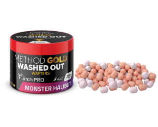 MatchPro Gold Wafters Washed 5mm 20g - Halibut