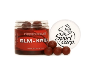 Sportcarp dipovaný boilies Dipped Boilies ø 20 mm 200 ml - GLM Krill