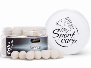 Sportcarp plovoucí boilies Reflex 150 ml 15 mm - Pepř