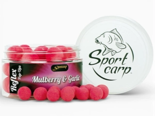 Sportcarp plovoucí boilies Reflex 150 ml 15 mm - Moruše/Česnek