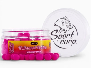 Sportcarp Method Feeder Balanced Boilies 9 mm 70 ml - Mulberry & Garlic