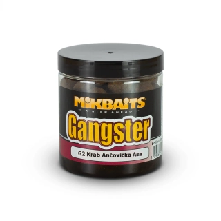 Mikbaits Gangster boilie v dipu 250ml 20mm - G2 Krab Ančovička Asa