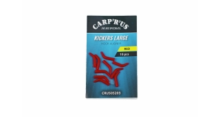Carp'R'Us Rovnátko Kickers Large 10ks - Red