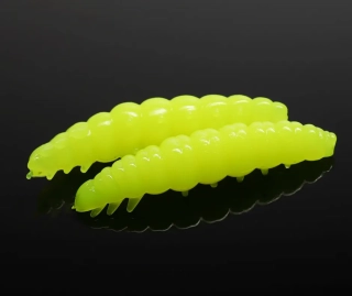 LIBRA LURES Larva 35 – Hot Yellow 006 (Cheese) – 12ks/bal