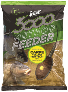 Krmení 3000 Method Carpe Yellow 1kg