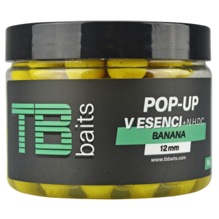 TB Baits Plovoucí Boilie Pop-Up Banana + NHDC 65g 12mm