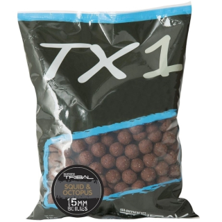 Shimano Boilies TX1 Squid & Octopus 15mm 1kg