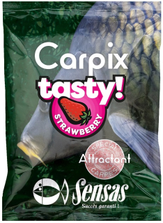 Sensas Powder Carp Tasty Strawberry (jahoda) 300g