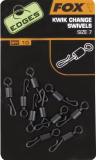 Fox Obratlík Edges kwik change swivels Vel.7