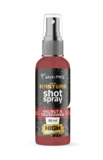 MatchPro Masters Shot Sprej 50ml Halibut & Jahoda