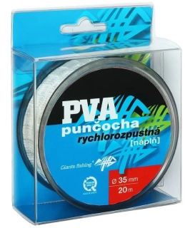 Giants Fishing PVA Náhradní Punčocha Mesh Fast Melt Refill 20 m 25mm