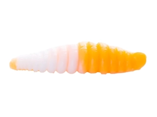 Moonky Worm 38mm DC02 White / Orange Fluo - Cheese (10ks)