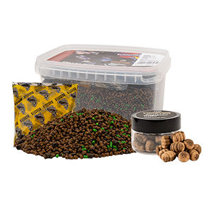 Benzar Mix Summer Pellet Box 400g + Aroma 150ml + Twister Nástraha 30ml - Green Betain
