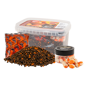 Benzar Mix Summer Pellet Box 400g + Aroma 150ml + Twister Nástraha 30ml - Mango