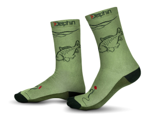 Ponožky Delphin CARP vel. 41-46