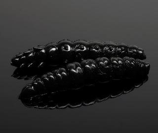 LIBRA LURES Larva 45 – Black 040 (Cheese) – 12ks/bal