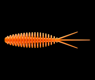 LIBRA LURES Turbo Worm 35 Hot Orange 011 (Cheese) – 15ks/bal