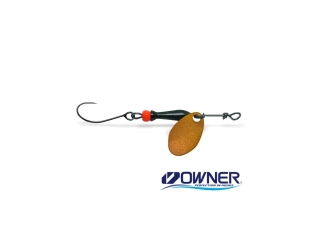 Třpytka Classic Barbless vel.1 - Orange Black/Orange body