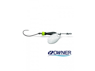 Třpytka Classic Barbless vel.1 - Silver Black/Chartreuse body