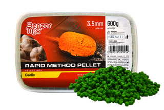 Benzar Mix Rapid Method Pellet 600g 3,5mm - Česnek