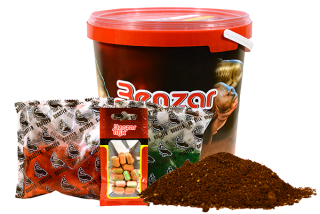 Benzar Mix Krmítková Směs Instnt Groundbait Mix 3 kg + Nástrahy - Method