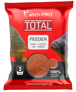 MatchPro TOTAL 3kg Feeder, Kapr, Cejn, Lín