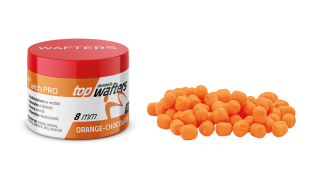 MatchPro Top Dumbells Wafters Duo 8mm 25g - Pomeranč/Čokoláda