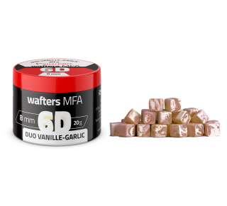 MatchPro 6D Wafters MFA Duo 8x8mm 20g - Vanilka/Česnek