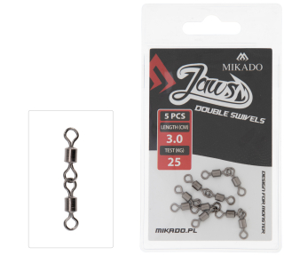 Mikado Jaws Obratlík 3cm 25kg 5ks