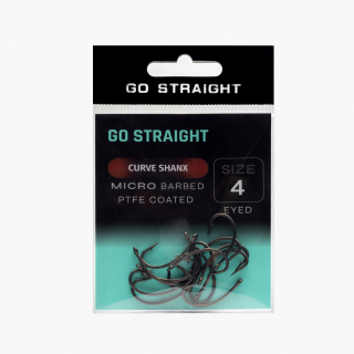 Háček Go Straight - Curve Shanx S micro protihrotem 15ks Vel.10