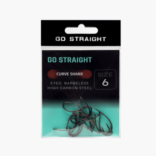 Háček Go Straight - Curve Shanx Bez protihrotu 15ks Vel.10
