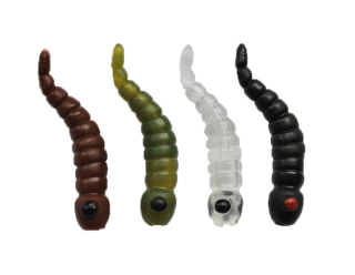 Carp´R´Us Mouthsnagger Dragonfly Larvae SHORTY - Clear 8 pcs